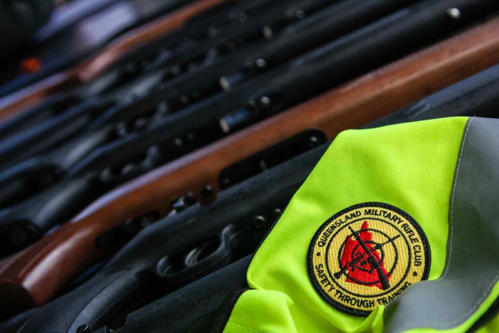 QMRC Safety Vest with Training Rifles